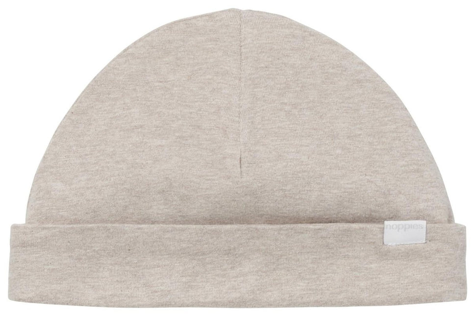 Noppies Babymutsje Taupe Melange Babylon koop je bij Babywinkel