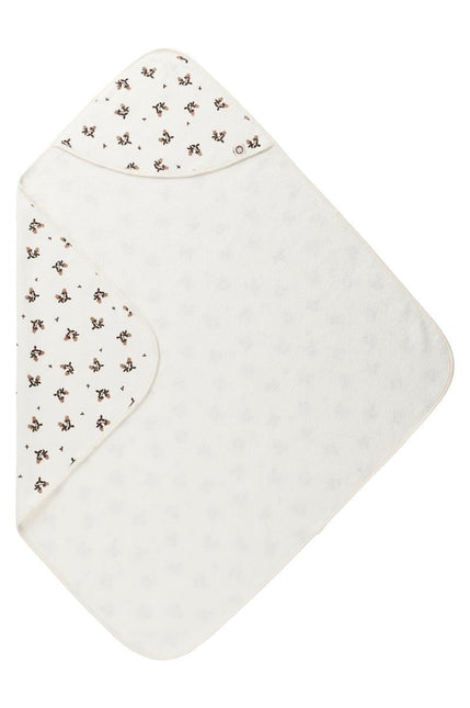Noppies Badcape Baby Badstof Bloeiende Klaver Jet Stream - Noppies - Babywinkel - 8719788634568