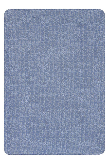 Noppies Boxkleed Stippen Dubbelzijdig Colony Blue 75X100cm - Noppies - Babywinkel - 8719788759421