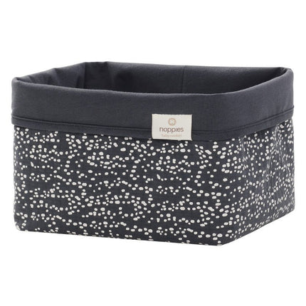 Noppies Mandje Fancy Dot Forged Iron M - Noppies - Babywinkel - 8719788635411