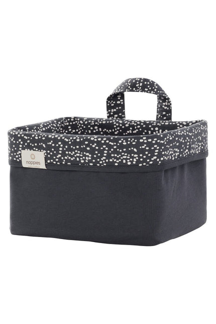 Noppies Mandje Fancy Dot Forged Iron M - Noppies - Babywinkel - 8719788635411
