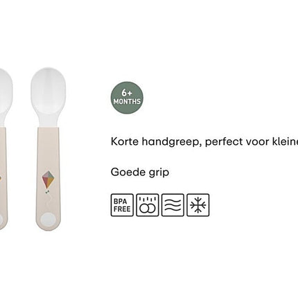 Oefenlepel Mepal Mio set van 2 Little Dutch - Little Farm - Babywinkel - 8720294032663