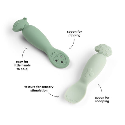 Oefenlepel set Tiny farm Green koop je bij Babywinkel