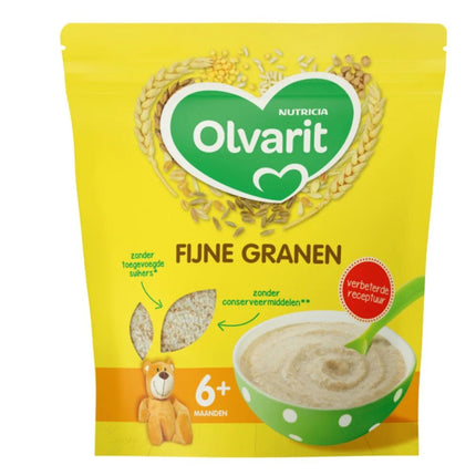 Olvarit Babyvoeding Fijne Granen 6+ Maanden - Olvarit - Babywinkel - 3041091579270