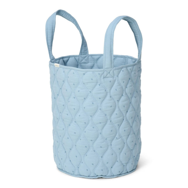 Little Dutch Opbergmand Pure Denim Blue Groot koop je bij Babywinkel