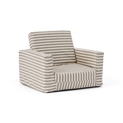 Opvouwbare fauteuil met strepen koop je bij Babywinkel