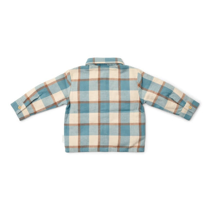 Overhemd Stone Blue Check - Babywinkel - 8721122579473