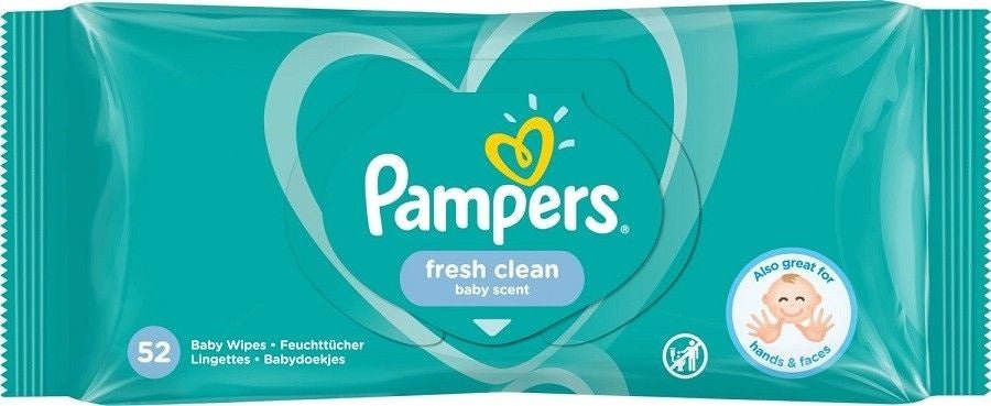 Pampers Billendoekjes Fresh Clean - Pampers - Babywinkel - 8001841041360