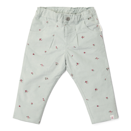 Pantalon Fairy Green Flower