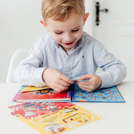 Paw Patrol Knutsel Boek Nummer Stickeren - Babywinkel - 8714274721159