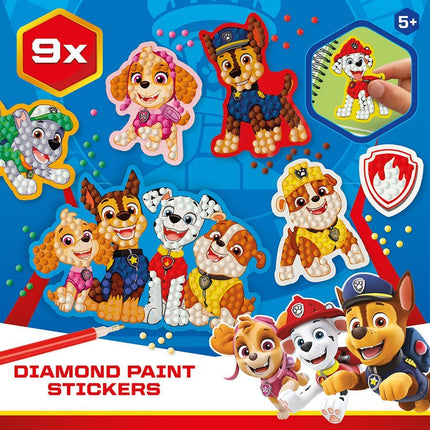 Paw Patrol Knutselset Gekleurd Diamond Painting - Babywinkel - 8714274721203