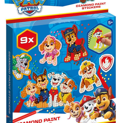 Paw Patrol Knutselset Gekleurd Diamond Painting - Babywinkel - 8714274721203