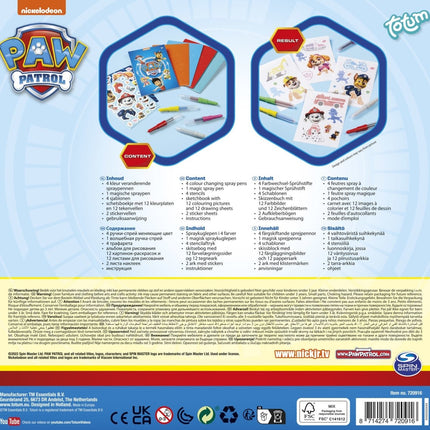 Paw Patrol Spray Pennen - Babywinkel - 8714274720916