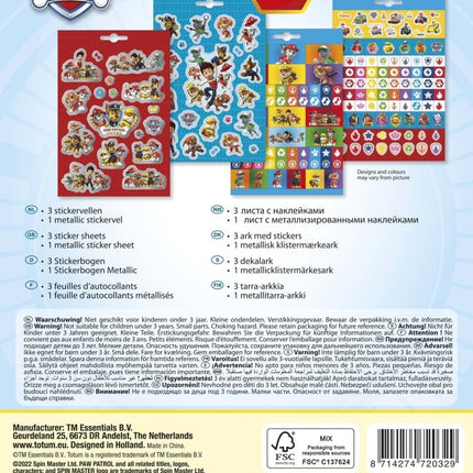 Paw Patrol Stickerboek - Babywinkel - 8714274720329