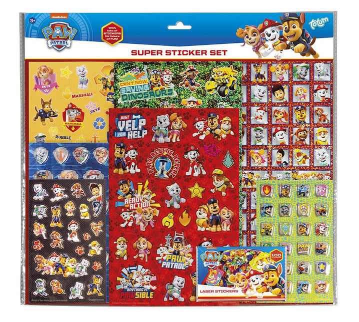 Paw Patrol Stickerset Large - Babywinkel - 8714274720985