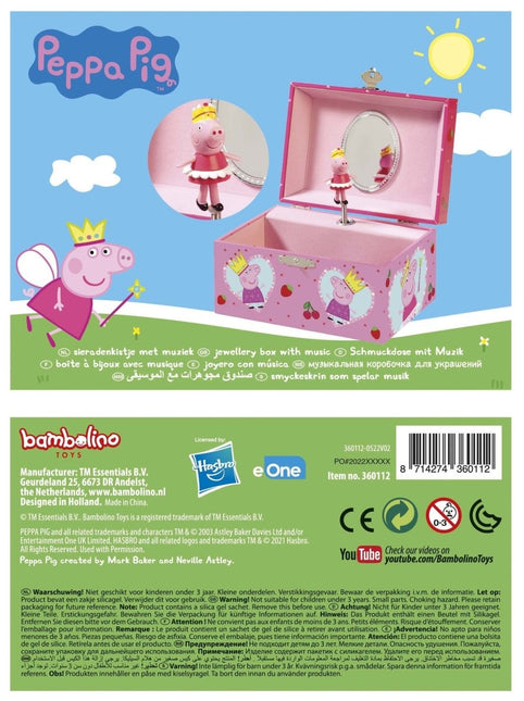 Peppa Pig Sieraden Doosje Met Muziek - Babywinkel - 8714274360112