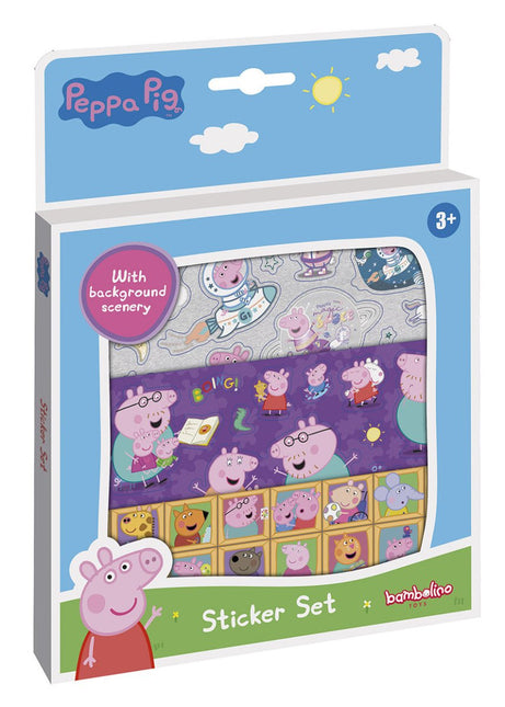 Peppa Pig Stickerset - Babywinkel - 8714274360044