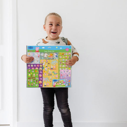 Peppa Pig Stickerset Groot - Babywinkel - 8714274360167