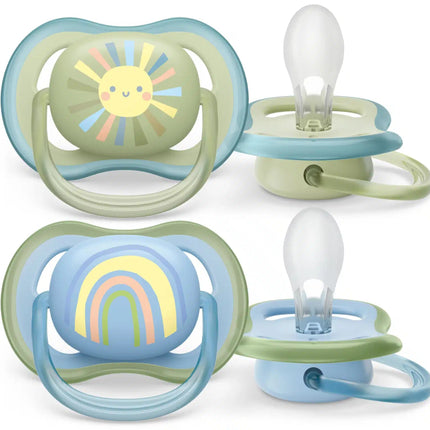 Philips Avent Fopspeen +0 Maanden Air Zon Regenboog Mix koop je bij Babywinkel