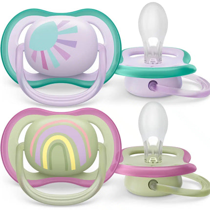 Philips Avent Fopspeen +0 Maanden Air Zon Regenboog Mix koop je bij Babywinkel