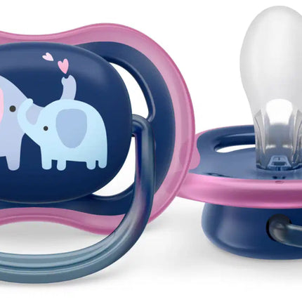 Philips Avent Fopspeen +18 Maanden Air Olifant/Tekst - Philips Avent - Babywinkel - 8720689012942