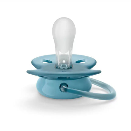 Philips Avent Fopspeen +6 Maanden Soft Blauw/Grijs - Philips Avent - Babywinkel - 8720689012744