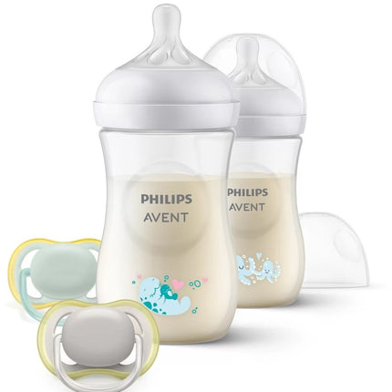 Philips Avent Startset Flessen 3.0 Natural Deco 3 Delig - Philips Avent - Babywinkel - 8710103990673