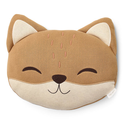 Coussin tricoté Renard - Amis de la forêt