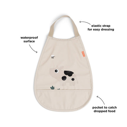 Pull - over bib Tiny farm - Babywinkel - 5712643056331