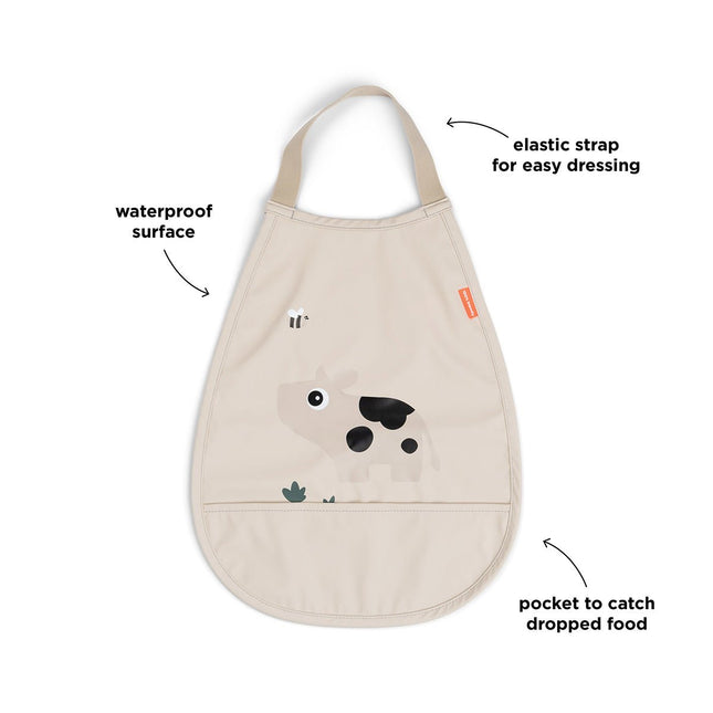 Pull - over bib Tiny farm - Babywinkel - 5712643056331