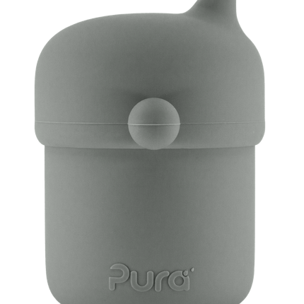 Pura Drinkbeker My - My™ Siliconen Grijs 150Ml - Pura - Babywinkel - 858312007923