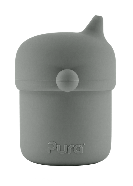 Pura Drinkbeker My - My™ Siliconen Grijs 150Ml - Pura - Babywinkel - 858312007923