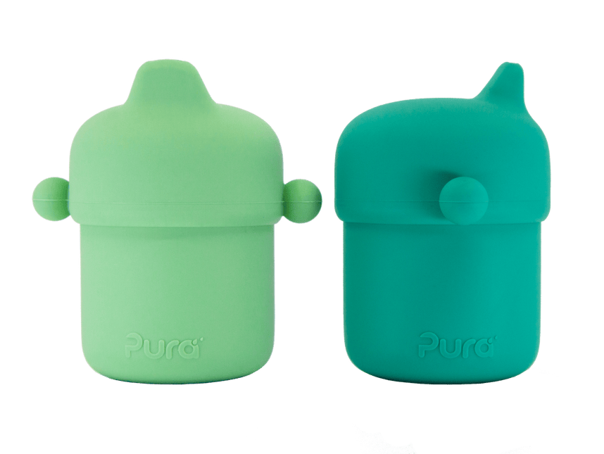 Pura Drinkbeker My - My™ Siliconen Mint En Moss 150Ml 2St - Pura - Babywinkel - 858312007930