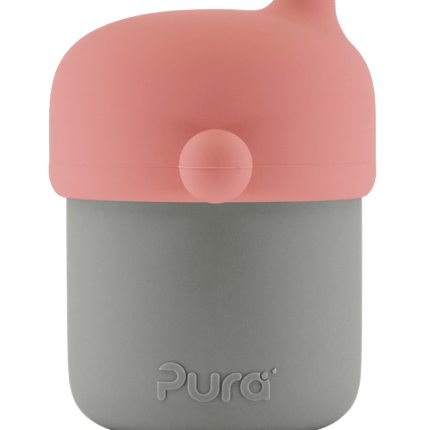Pura Drinkbeker My - My™ Siliconen Rose - Grijs 150Ml - Pura - Babywinkel - 858312007831