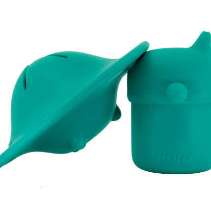Pura Drinkbeker My - My™Siliconen Mint 150Ml + Snack Cup - Pura - Babywinkel - 858312007886
