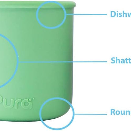 Pura Drinkbeker My - My™Siliconen Mint, Grijs En Moss 3St koop je bij Babywinkel