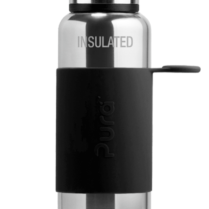Pura Drinkfles Zwart 650ml koop je bij Babywinkel