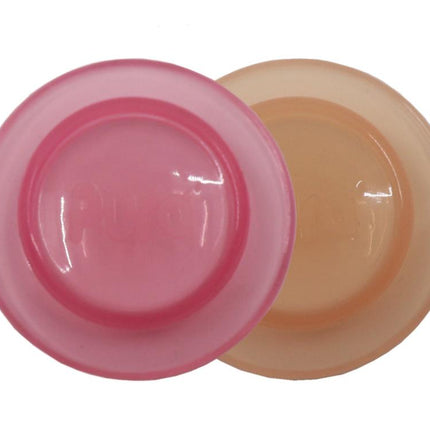 Pura Flesafsluiter Silicone Rose En Carrot 2St - Pura - Babywinkel - 850038571702