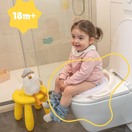 <tc>Babymoov</tc> Réducteur de toilettes Comfort avec poignées « Meeuw »