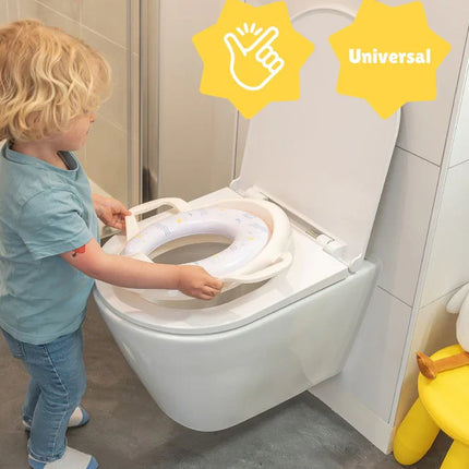 <tc>Babymoov</tc> Réducteur de toilettes Comfort avec poignées « Meeuw »