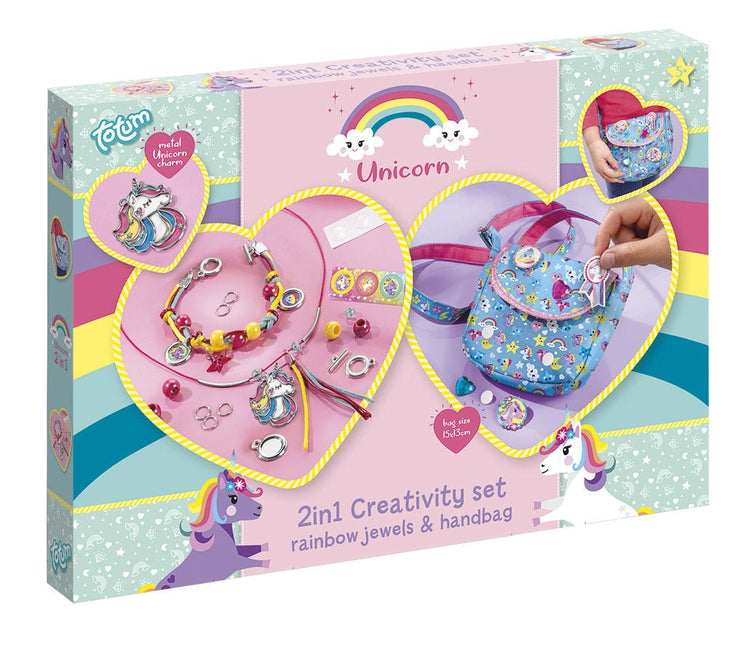 Regenboog Unicorn 2 - In 1 Knutselset - Babywinkel - 8714274071360