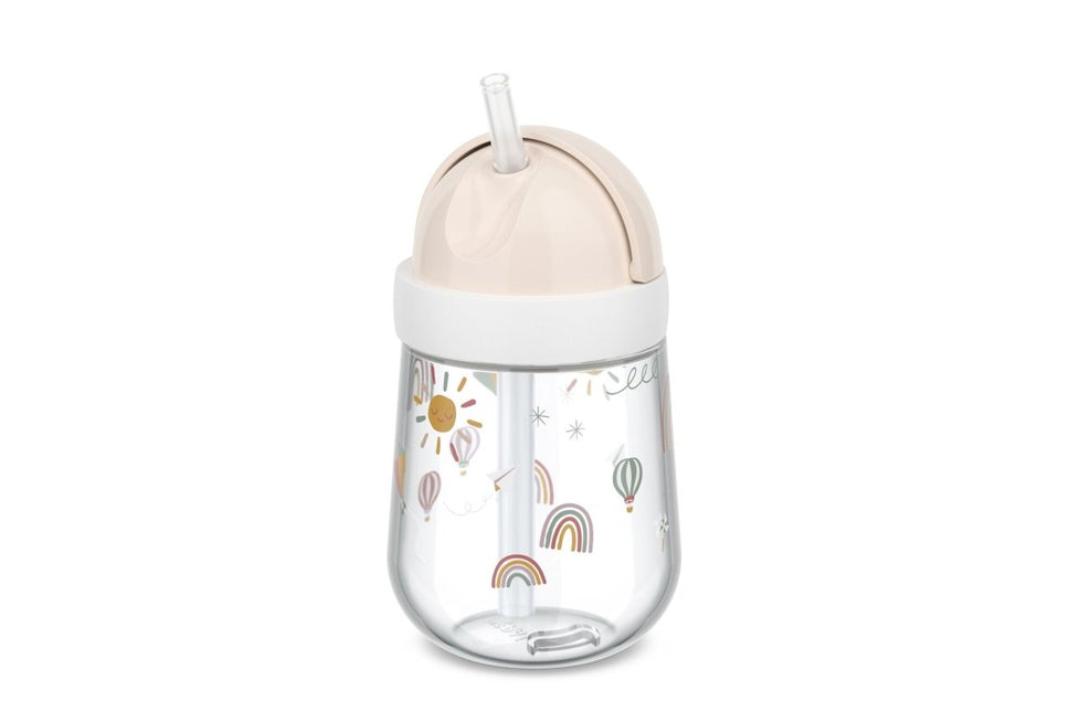 Rietjesbeker Mepal Mio 300 ml - Sunshine & Rainbow - Babywinkel - 8720294048930