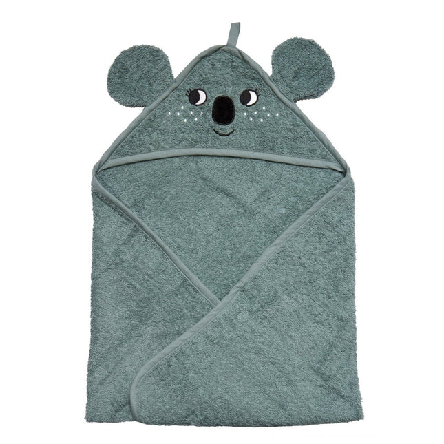Roommate Badcape Baby Zeegrijs Koala koop je bij Babywinkel