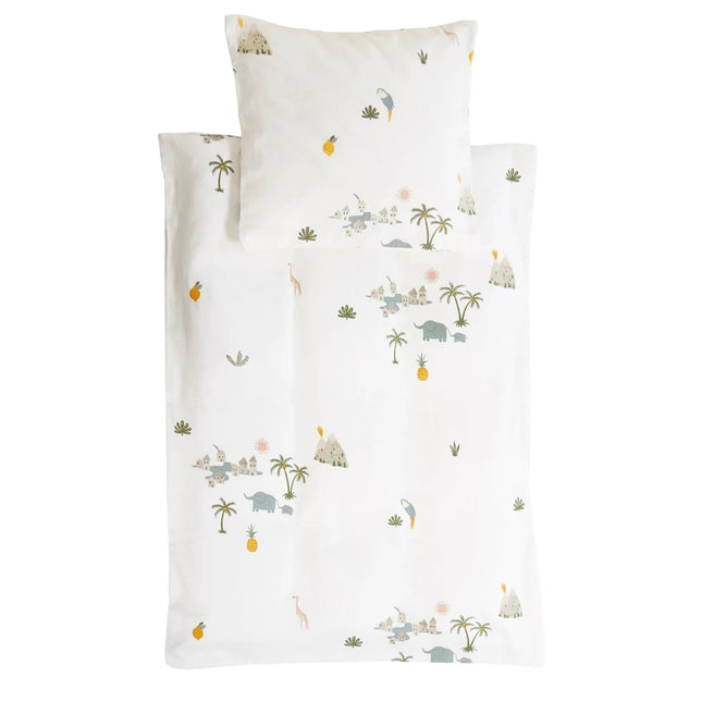 Roommate Dekbedovertrek Junior Gots Tropical koop je bij Babywinkel