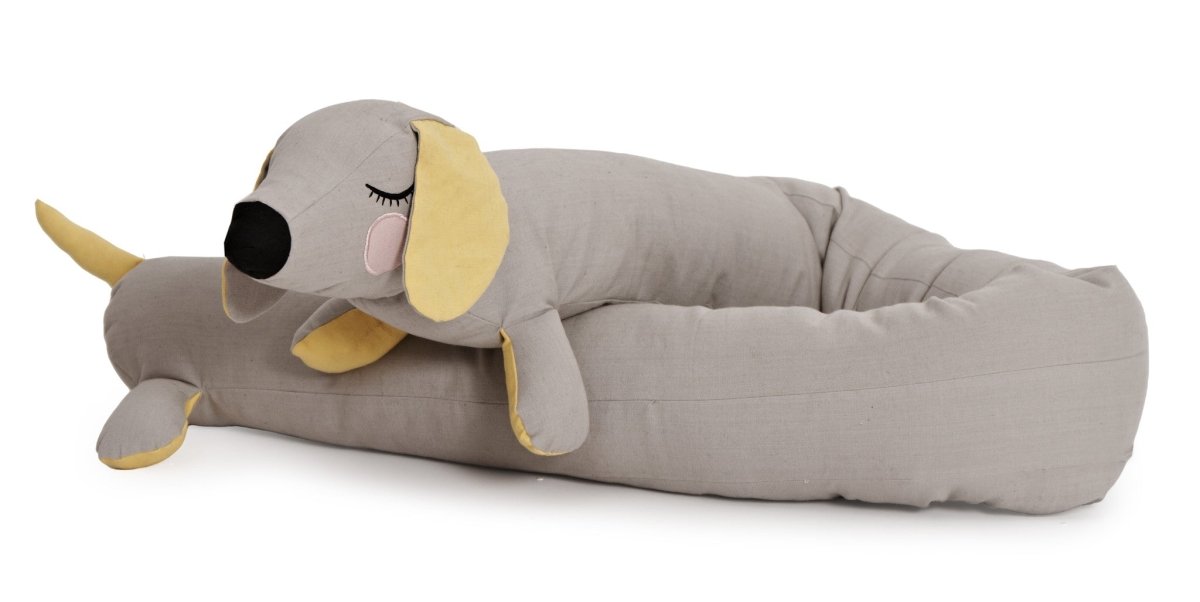 Roommate Knuffel Luie Lange Hond - Roommate - Babywinkel - 5713137000298