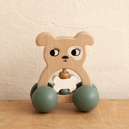 Roommate Rammelaar On Wheels Dog - Roommate - Babywinkel - 5713137005163