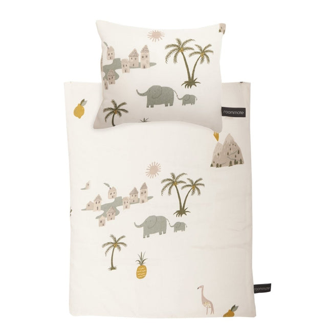 Roommate Roommate Poppenbedje Beddengoed Tropical Doll koop je bij Babywinkel