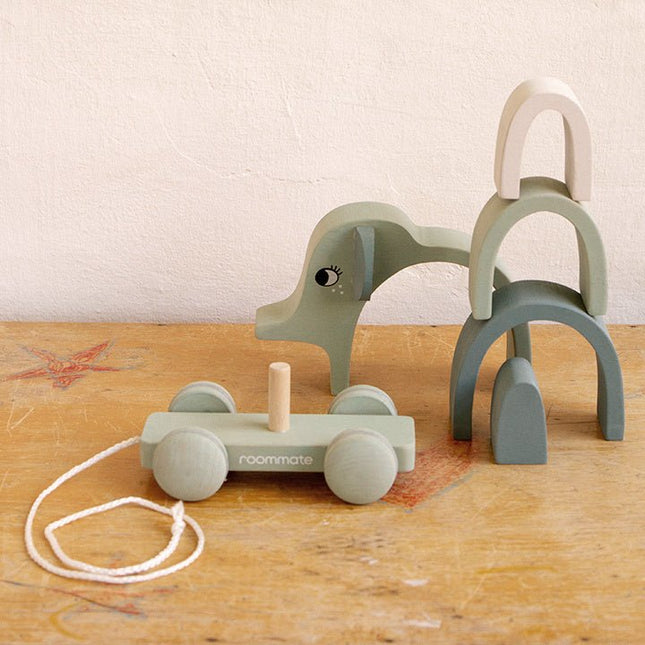 Roommate Trekfiguur Stacking Toy Elephant koop je bij Babywinkel