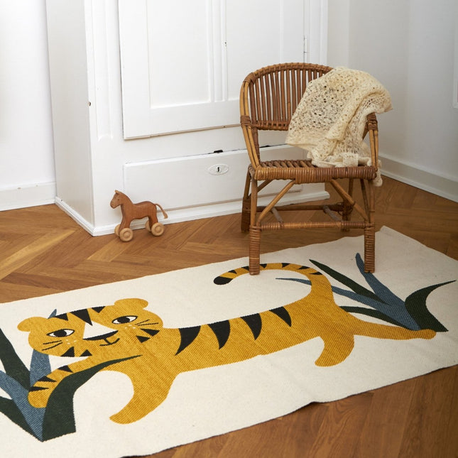Roommate Vloerkleed Tijger koop je bij Babywinkel