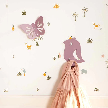 Roommate Wandhaak Violet Vogel - Roommate - Babywinkel - 5713137003077